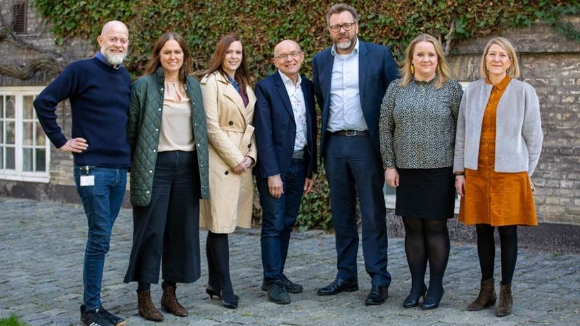 gruppebillede med Dorte Andreas